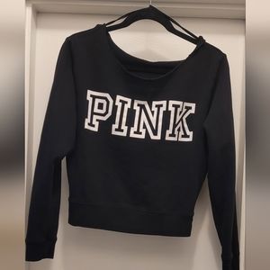 PINK off shoulder sweater